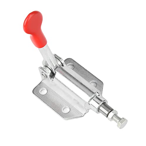 Utoolmart トグルクランプ 横押し 保持能力50kg 高炭素鋼 ブルー亜鉛メッキ ハンドルオープン角度/° GH-36070 クイッククランプ ワンタッチ ハンドル式 リリーストグルクランプ クイック メタル ミニ トグル 溶接加工 リベット打ち加工 治具加工用