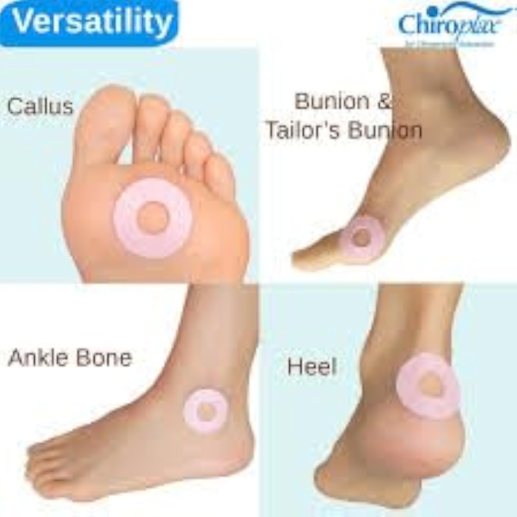 Self Adhesive Callus Cushions Soft Foam Corn Pads