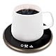 Coffee Cup Heater, Electric Intelligent Drink Cup Warmer with Touch Tech & LED Backlight, Coffee Mug, Milk Cup Warmer with Two Temperature Settings(Kaffeefarbe)
