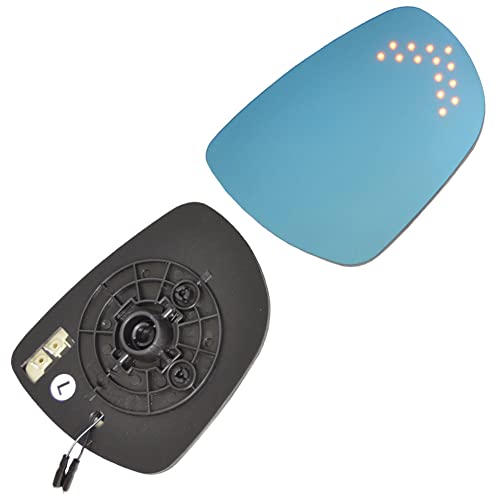 ファクトリーダイレクト LEDドアミラーレンズ lm-sz15a SWIFT Sports スイフトスポーツ (ZC33S系 H29.09-R05.12 2017.09-2023.12) ウインカードアミラー ブルーガラス 広角ワイド