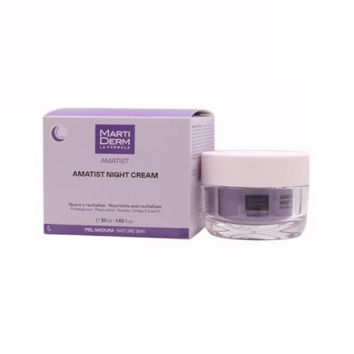 Martiderm Amatist Night Cream crema de noche nutritiva de 50 ml para el cuidado facial maduro