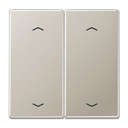Bouton poussoir double volet JUNG pour commande précise de stores