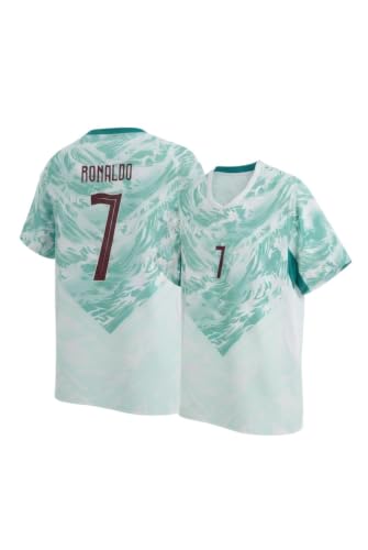 Generic Portugal Ronald 7 White Away Jersey for Kids and Adults - Image 2