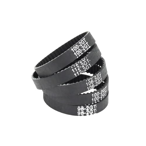 Courroie synchrone 2GT 116mm à boucle fermée antidérapante 6mm