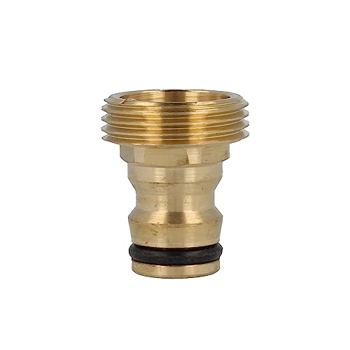 tecuro Raccord d'appareil avec raccord enfichable et filetage extérieur 3/4 – MS-blank (compatible avec système d'emboîtement Gardena)
