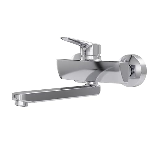 VIGOUR Wand-Spültischarmatur clivia 200 mm schwenkbar verchromt | CLSWB200