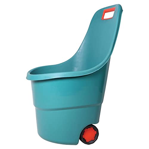 Dura-Tech Multi-Purpose Muck Cart | Versatile & Lightweight | Easy Maneuverability | Weatherproof & Leak Proof | Compact Design | 130 lbs Capacity