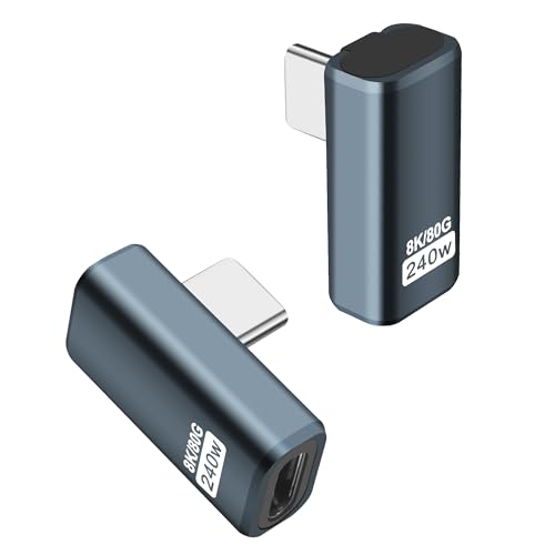 Adaptateur USB C angle droit pour protéger vos ports de charge