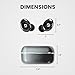 Tempo 30 Wireless Earbuds for Small Ears - Award-Winning Sound, Sweatproof Bluetooth Earbuds, Comfortable Ear Buds for Women, Black Earphones Small Ear Canals, Long Battery Headphones