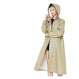 Regenmantel Modischer, leichter, atmungsaktiver Regenmantel for Damen, Biker, wasserdicht, langer , Poncho, winddicht, for den Außenbereich, Wandern, Herren-Regenbekleidung(Elastic sleeves 5,XL)