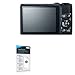BoxWave Screen Protector Compatible with Canon Powershot S120 (Screen Protector by BoxWave) - ClearTouch Crystal (2-Pack), HD Film Skin - Shields from Scratches for Canon Powershot S120