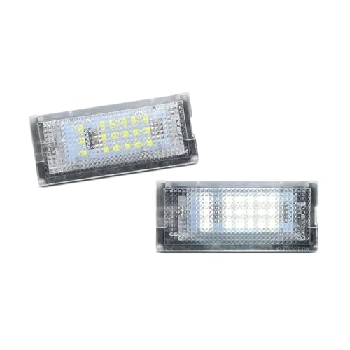 Luz trasera placa matrícula para Mini R50 R52 R53 con iluminación LED blanca nítida