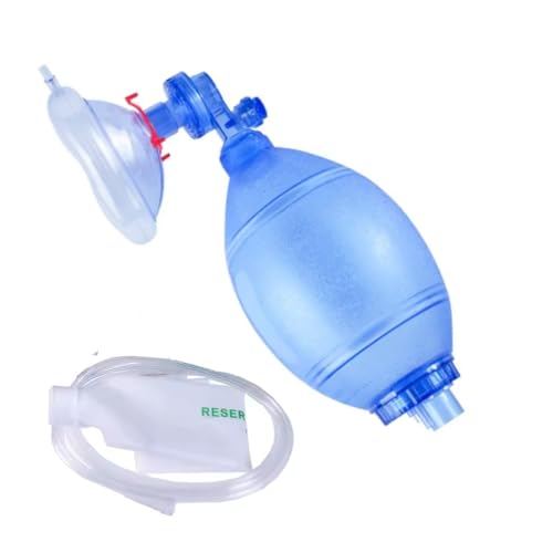 Self-Assist Anti Choking Device Adult/Child CPR Manual Resuscitation Training Kit - Includes 1 Adult/Child CPR Training Mask, 1...