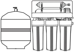 Miniatura 8 de Geekpure Membrana de ósmosis inversa RO 50 GPD -Certificado NSF Filtro de agua de reemplazo -Pack 2
