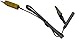 TPI GK18M Braided Stainless Steel K-Type General Purpose Caged Air Probe with Sub-Miniature Plug, Rack Clip and Armored Cable, -40 to 586 Degree F, 39-25/64" Lead Length