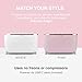 Cooluli Glam 9L Mini Skincare Fridge - Pink Mini Fridge for Skin Care Accessories, Makeup, Cosmetics and Facial Masks Storage - Ideal Birthday and Christmas Gift for Women and Teen Girls