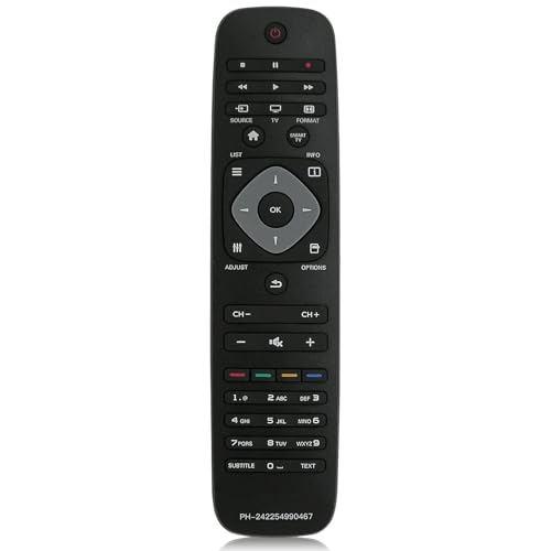 Facile e semplice da usare, accesso facile e completo a tutti i pulsanti e pulsanti. È la scelta ideale quando è necessario sostituire un telecomando philips originale.