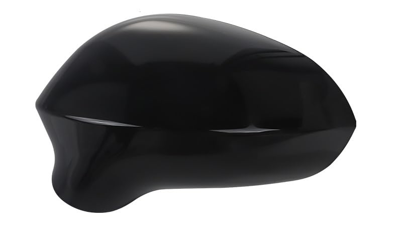 Couvercle de rétroviseur Seat Ibiza coque gauche noir brillant pour modèles 2008 à 2017