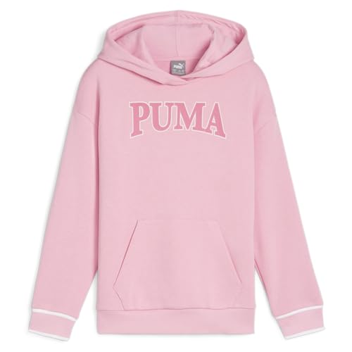 PUMA Kids Girls Squad Hoodie Casual Outerwear Casual - Pink - Size XS