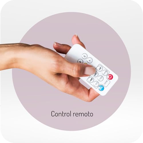 Miniatura 8 de Mecedora Momi Kenani Sand Para Niños De Hasta 9 Kg, Con Pantalla Led, Mando A Distancia, Bluetooth, Arnés De 5 Puntos, Barra Y Juguetes, Alimentada Por Pilas Y O Electricidad