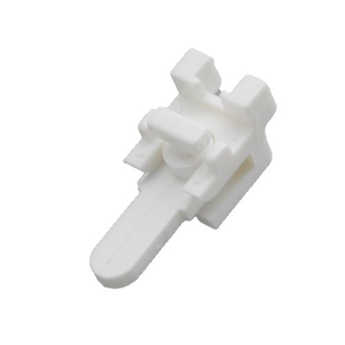 Swish Sologlyde Leverlock End Stops, White, 2 Pack