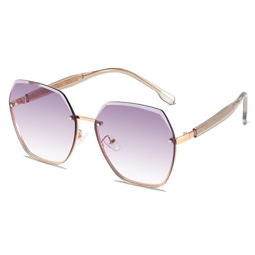 Catálogo de Gafas y accesorios para Mujer - 5 favoritos. 44 Gafas de Sol Lentes Retro,Lentes de Sol Mujer, Con Gradiente Poligonal para Hombres y Mujeres,Ideal para Conducir y Viajar,Gafas de Sol Antirreflejos UV (Gradiente morado)