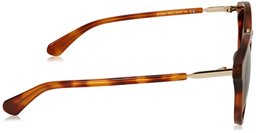 Kate Spade New York Women's Joylyn Round Sunglasses, Havana, 50 mm3