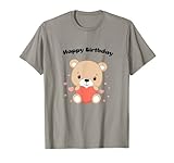 niedlicher Teddy, Bärchen, Bär, mit Herz, Geschenk