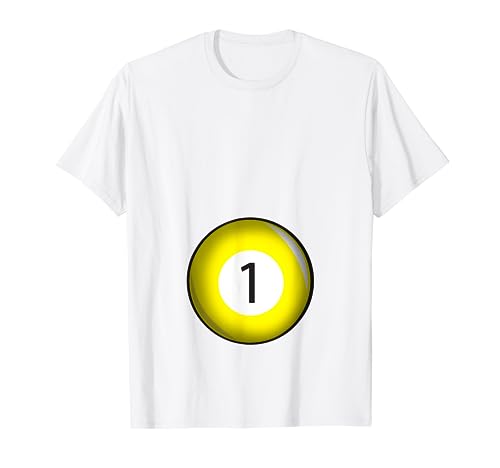 Funny Billard Player Belly Pregnant Mama Maglietta