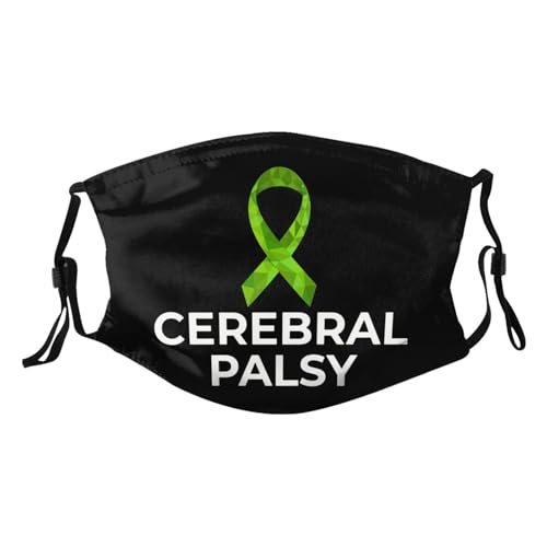 Cerebral Palsy Awareness Adult Dust Mask Adjustable Dust Face with 2 Filter43