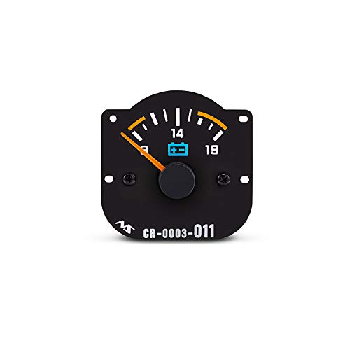 Omix-Ada | 17210.14 | Voltmeter Gauge | OE Reference: 56004884 | Fits 1992-1995 Jeep Wrangler YJ