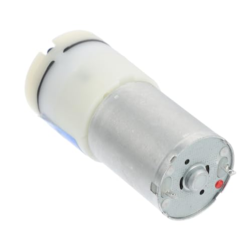 Alasum Bomba de Aire Silenciosa 370 Dc3v-12v para Acuario Mini Bomba de Diafragma Eléctrica Alta Presión y Gran Caudal Uso en Oxigenador y Accesorios para Acuarios