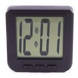 Digital Clock Office Desk (Digital 1826) Big Display Numerical Magnetic Led Magnet Date and Time Clockk Big Display Table Clock-image-4