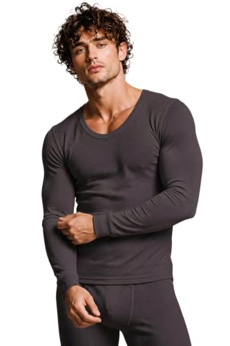 Image of Van Heusen Men Warmtech Thermal Top - Low Neck, Ultra Soft, Extra Warm