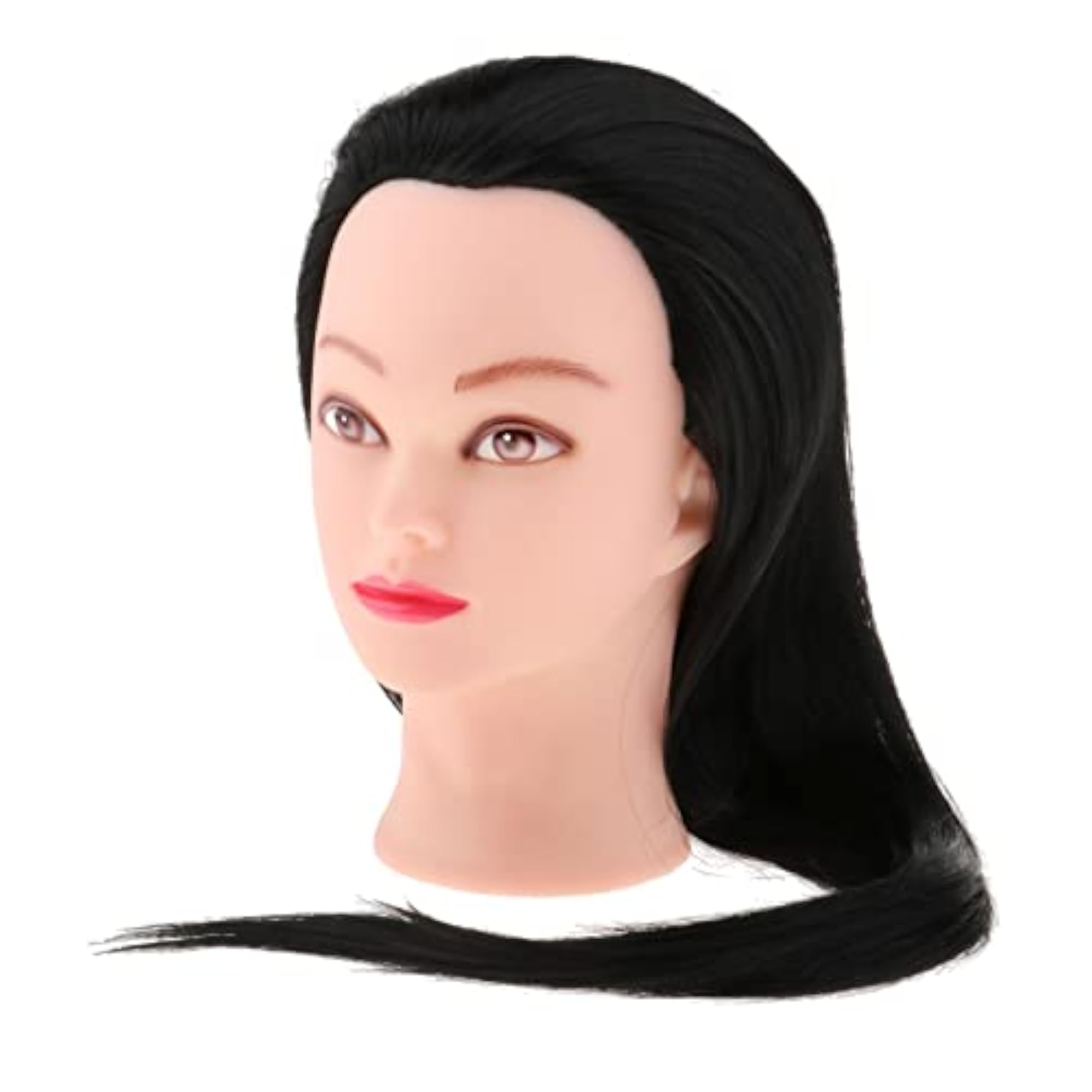 Cosmetology Mannequin Head Hairdresser Training Head Black