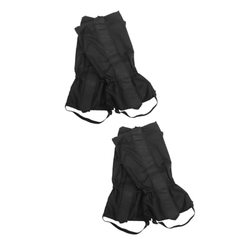 POPETPOP 2 Pares De Polainas Impermeables para Senderismo Equipo para Caminar Al Aire Libre Polainas para Botas Trail Gator Polainas Protectoras para Piernas Tela Oxford