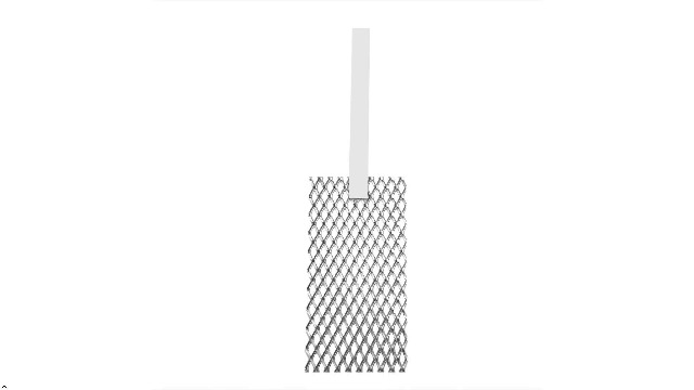 Geplatineerde Titanium Anode Rhodium Sieraden Plating Plater Tool Mesh, Titanium Mesh Geplatineerde Anode Rhodium Palladium Sieraden Plating Plater(Handle Mesh