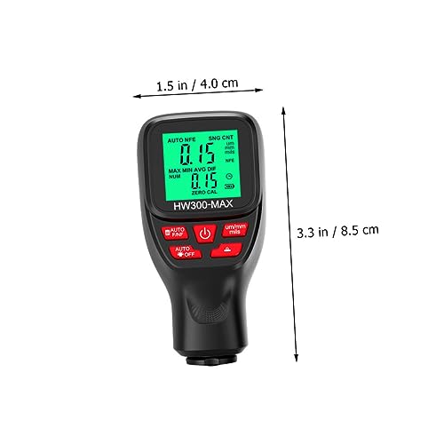 Medidor digital de espesor de pintura automotriz HW300 miniatura 2