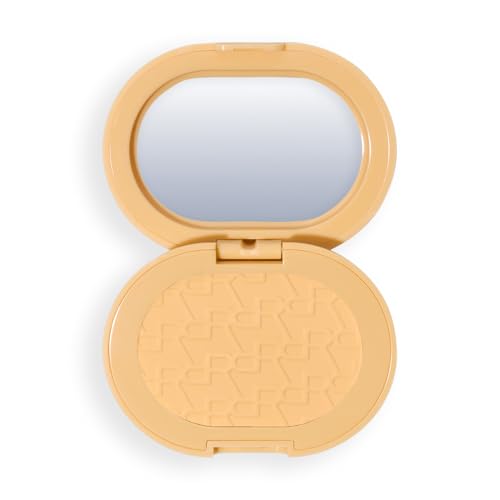 Image of Revolution Powder Pops Instant Blur Setting Powder, Banana Deep | Talc-Free, Controls Shine with Smooth & Blurring Finish, Vegan & Cruelty-Free