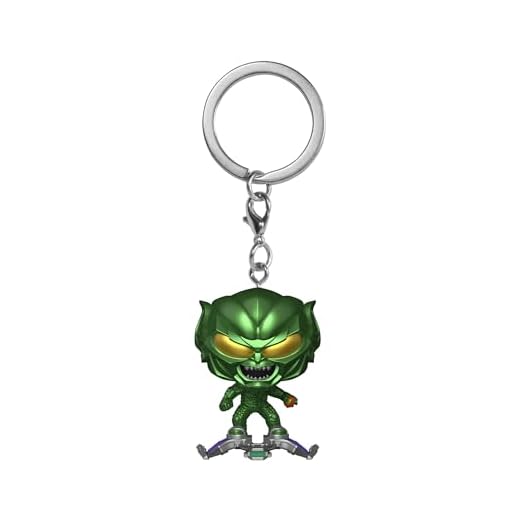 Funko POP! Keychain: Spiderman No Way Home 2021 - Green Goblin - GG Con BMB - Collectable Vinilo Mini Figure Llavero Novedoso - Relleno De Calcetín - Idea De Regalo - Mercancía Oficial - Minifigura