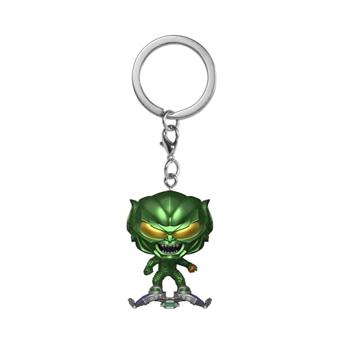 Funko Pop! Keychain: Spiderman No Way Home 2021, Green Goblin, GG With BMB, Spider-man Novelty Keyring