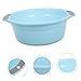 Baluue Plastic Wash Basin for Care and Kitchen Use Thickened Plastic Tubs for Washing Vegetables and Bathing