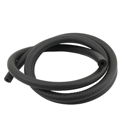 flexiable rubber Rubber Fuel Tube Motorcycle High Pressure Diesel Pipe Water Cooling Pipe High Temperature Resistant Gasoline Hose 1 Meter drain elastic (Size : ID 16mm x OD 23mm)