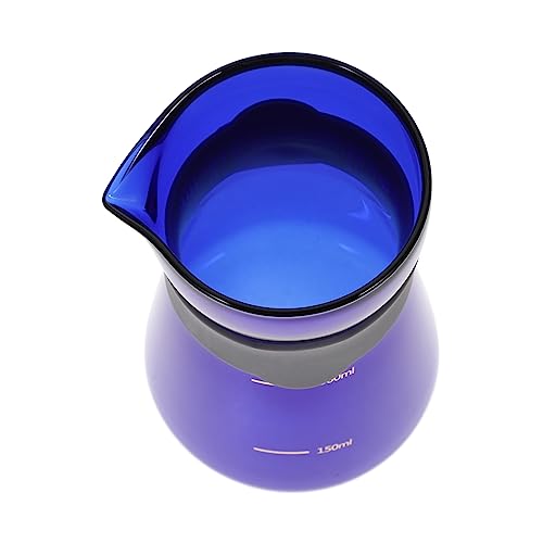 SOLUSTRE Decorative Graduated Glass Coffee Pot Stylish Multi Function Brewer for Home Office for Coffee Tea Enthusiasts