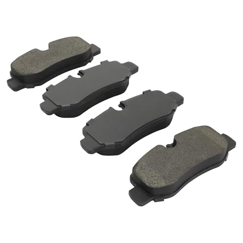 Image of QUALITY-BUILT Rear Semi-Metallic Brake Pads, Premium 1001-1893M, Compatible with 2016-2022 Mercedes-Benz Metris