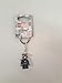 LEGO Marvel Superheroes Rocket Raccoon Minifigure Keyring 854296, Brown, Small