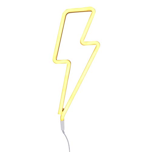 A Little Lovely Company - Lampe Néon - Éclair Jaune