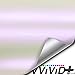 VViViD+ Matte White to Purple Space Pearl Vinyl Car Wrap Film (25ft x 5ft)