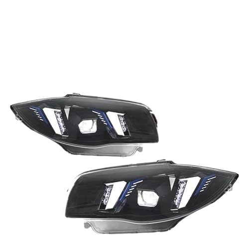 Phares BMW E87 feux avant halogène xénon bloc optique Série 1 DRL