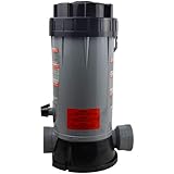 Updated CL200 in-line pool Automatic Chlorinator Feeder , Replacement Hayward CL200 In-line pool Automatic Chemical Feeder, Easy Installation, High-Grade ABS Material, Easy to Use (Carry Instructions)